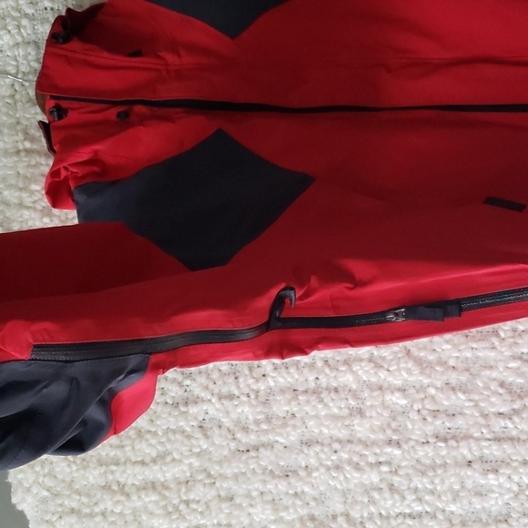 Taiga dry shell pro alpinist jacket medium red and black waterproof - Picture 5 of 17